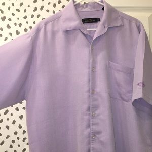 Men’s short sleeve button down